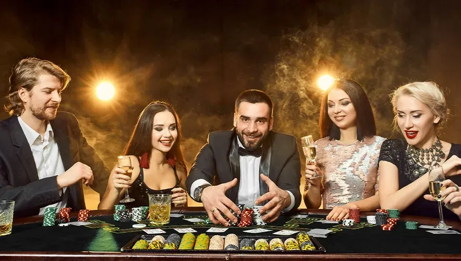 Grafički naglasak na usporedbu casina